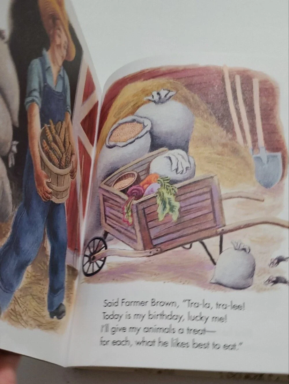 - The Jolly Barnyard Vintage 1978 A Little Golden Book Classic